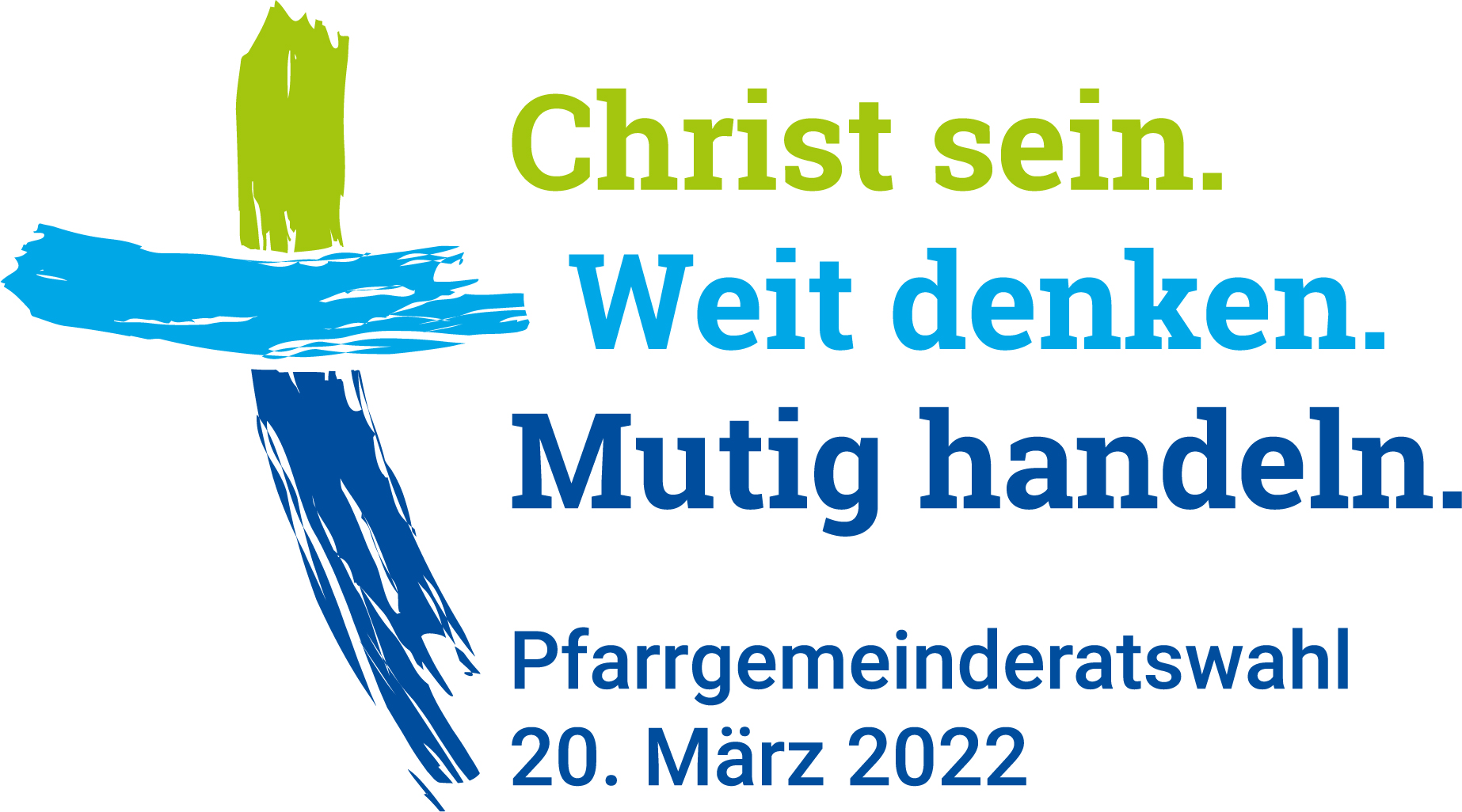 Logo der Pfarrgemeinderatswahlen 2022 in Bayern