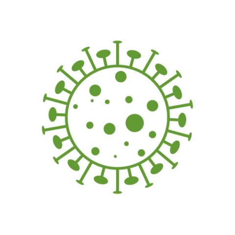 Corona-Virus Symbolbild